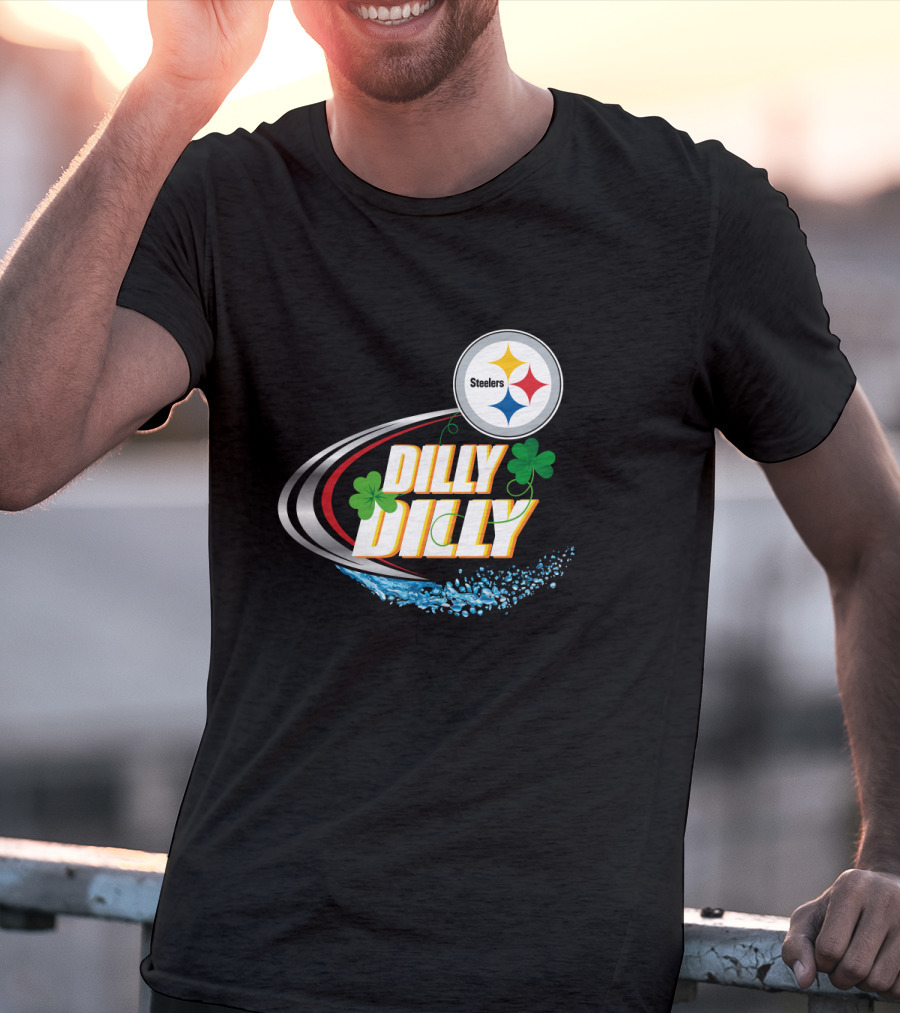 Dilly Dilly Pittsburgh Steelers Clover T-Shirt