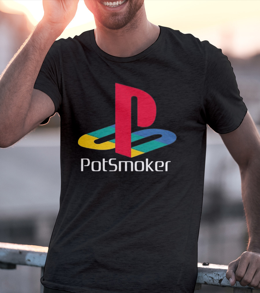 PotSmoker PlayStation T-Shirt