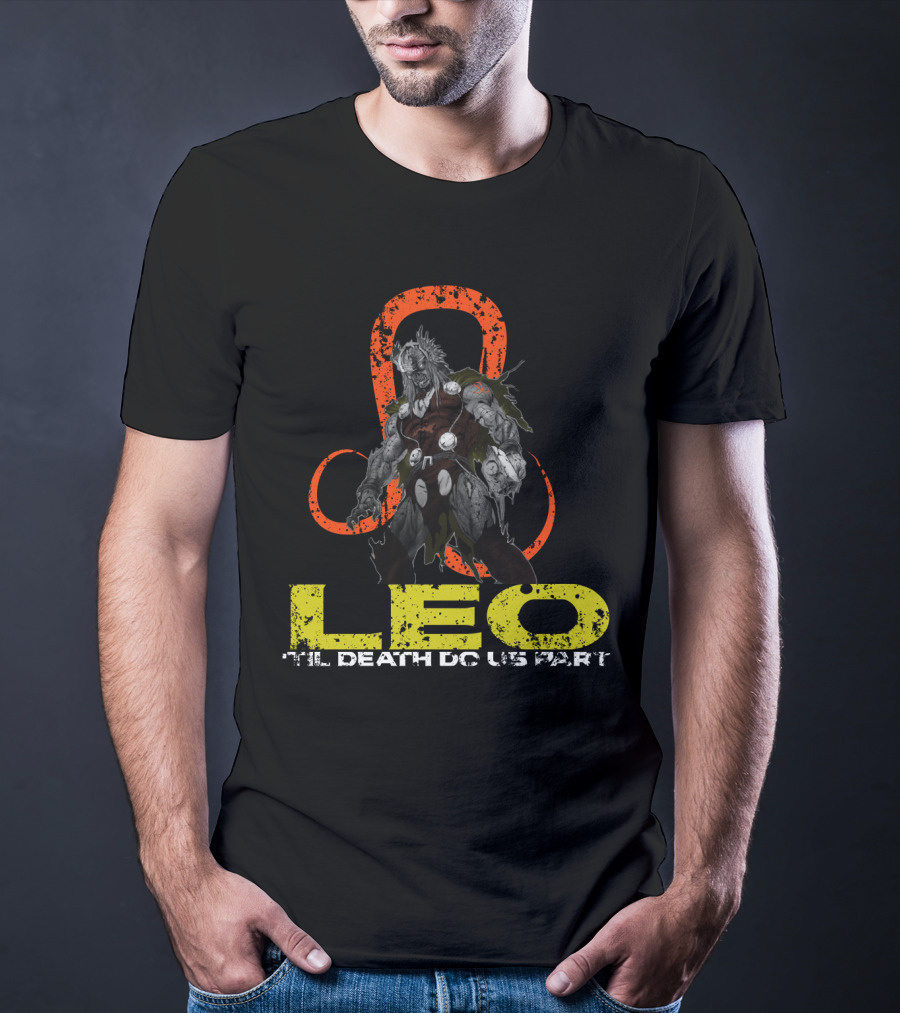 Leo 'Til Death Do Us Part Thor Zombie Marvel Fans T-Shirt