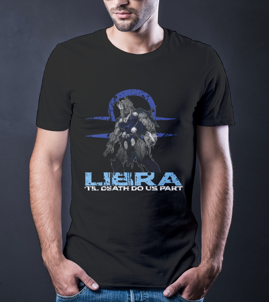Libra Thor Zombie Marvel 'Til Death Do Us Part T-Shirt