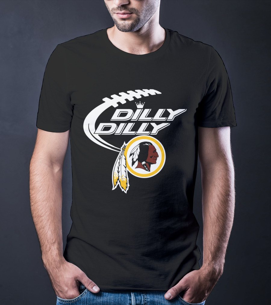 Dilly Dilly Washington Redskins Bud Light Football Tribute T-Shirt