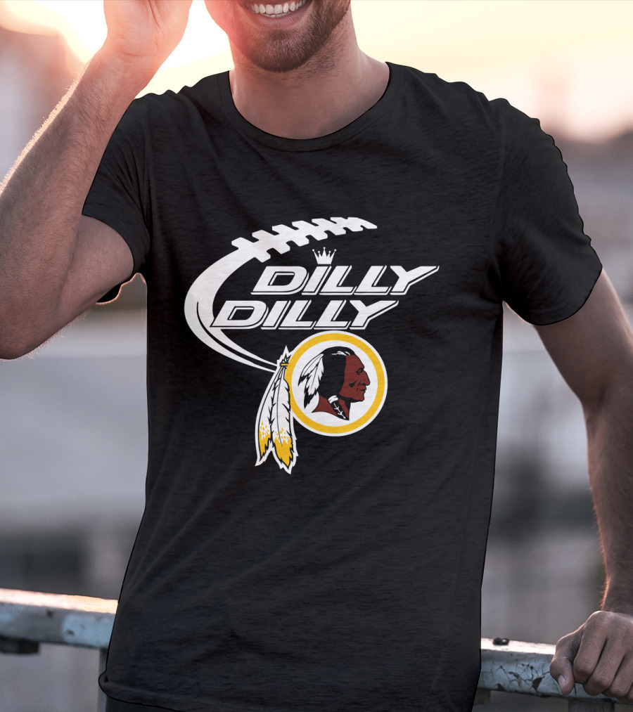 Dilly Dilly Washington Redskins Bud Light Football Tribute T-Shirt