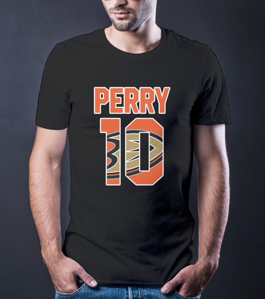 Perry 10 Anaheim Ducks NHL Hockey Jersey T-Shirt