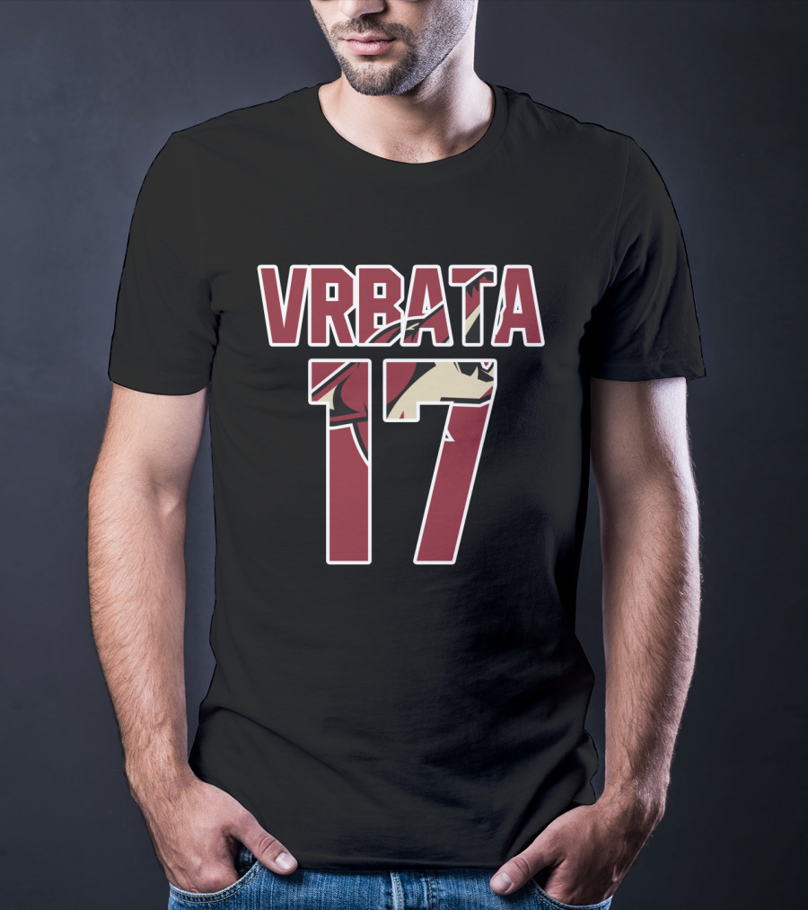 Arizona Coyotes Radim Vrbata 17 NHL Hockey Jersey T-Shirt