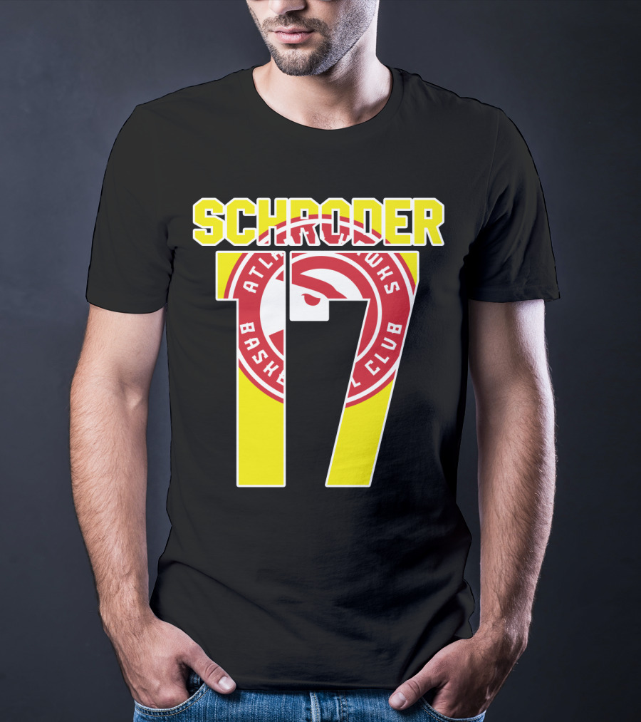 Schroder 17 Atlanta Hawks Basketball Club T-Shirt