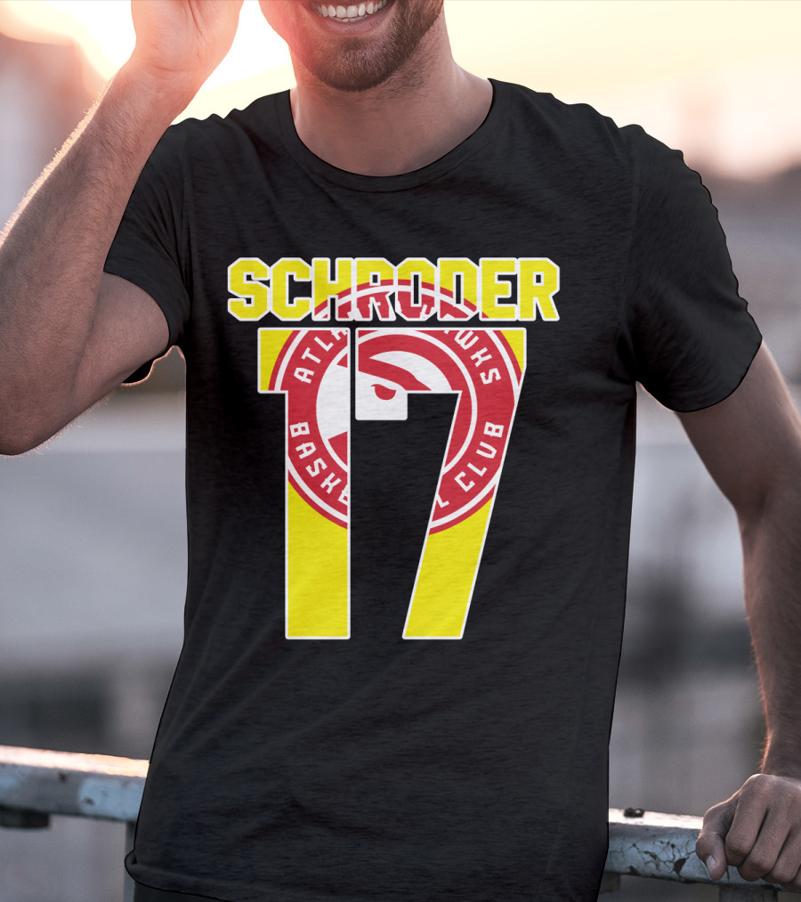 Schroder 17 Atlanta Hawks Basketball Club T-Shirt
