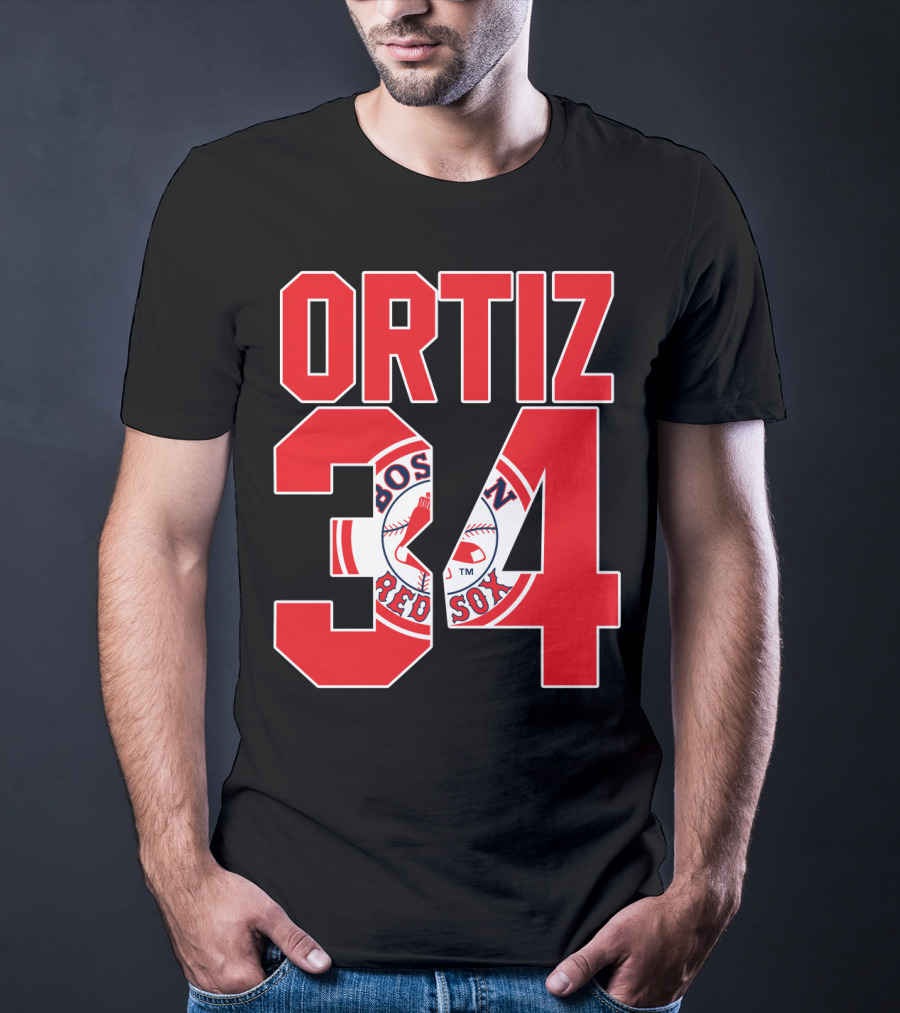 Boston Red Sox Ortiz T-Shirt