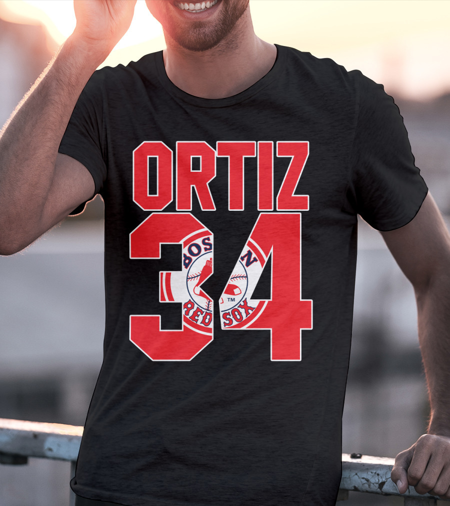 Boston Red Sox Ortiz T-Shirt