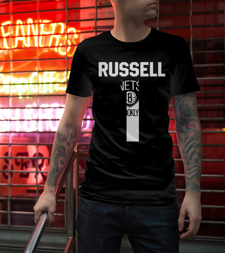 Russell Brooklyn Nets 1 T-Shirt