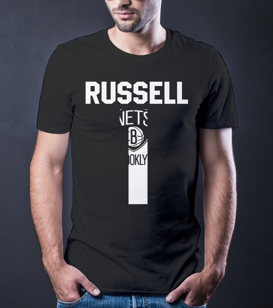 Russell Brooklyn Nets 1 T-Shirt
