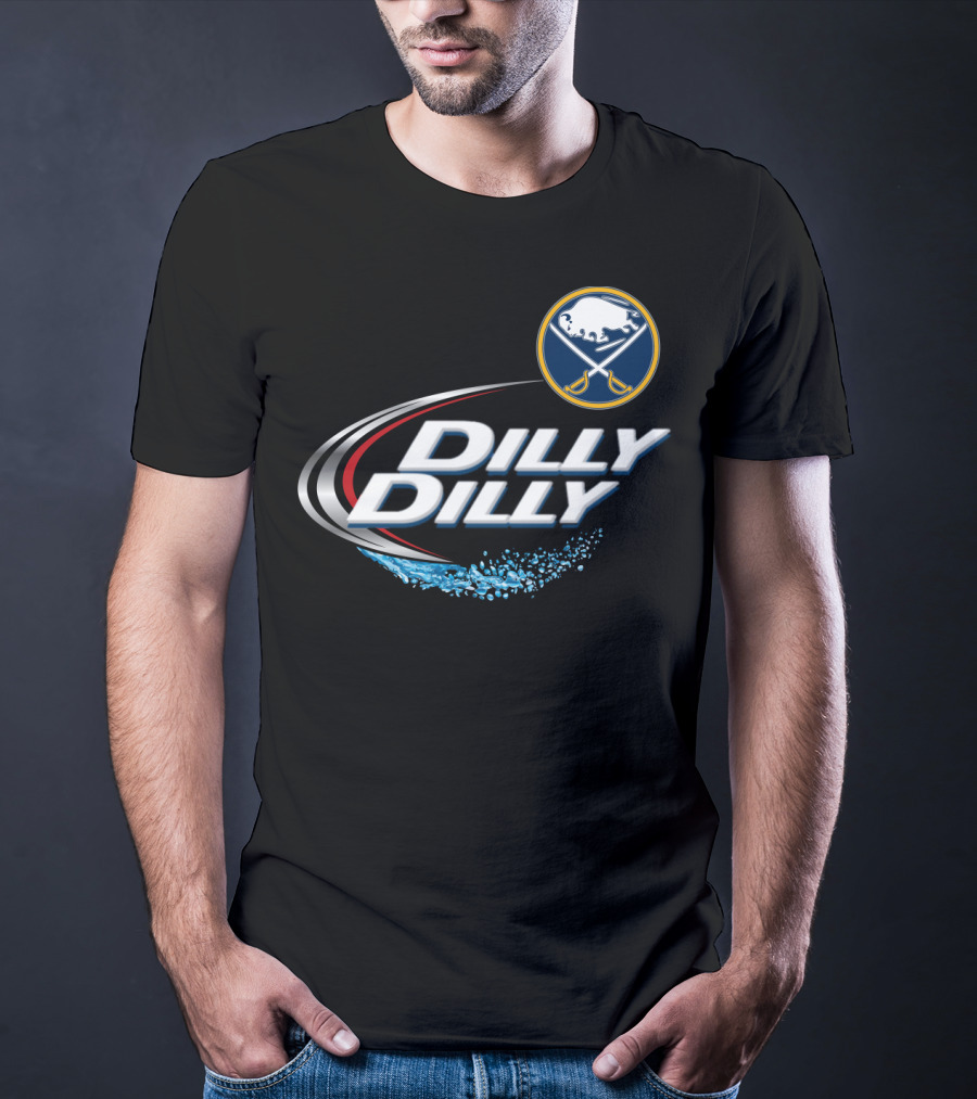 Buffalo Sabres Dilly Dilly Slogan With Iconic Hockey T-Shirt