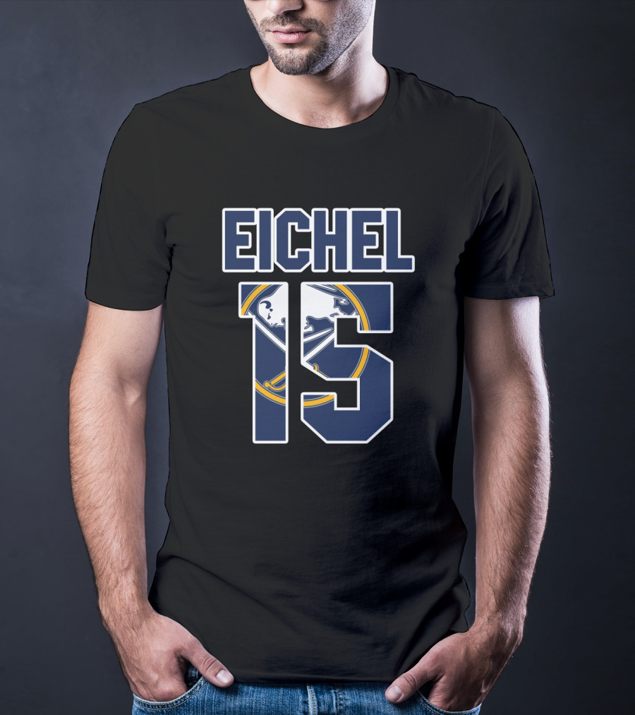 Buffalo Sabres Eichel 15 NHL Player Iconic T-Shirt