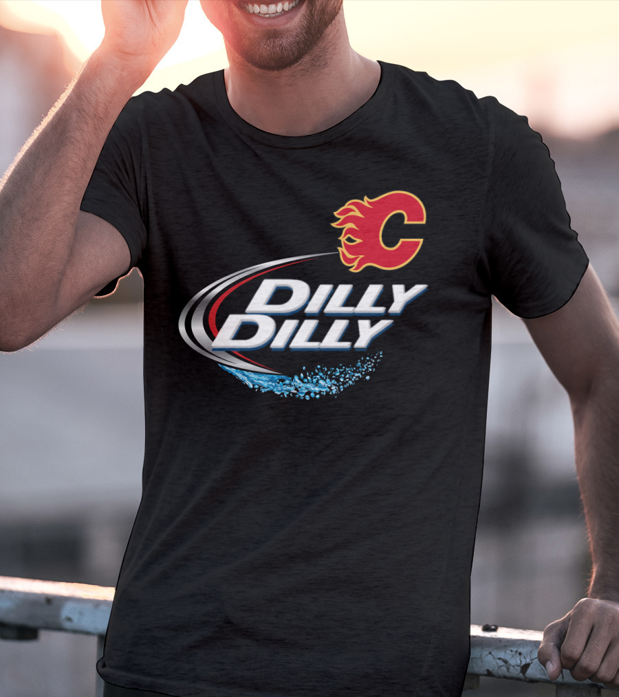 Calgary Flames Dilly Dilly Hockey Fans T-Shirt