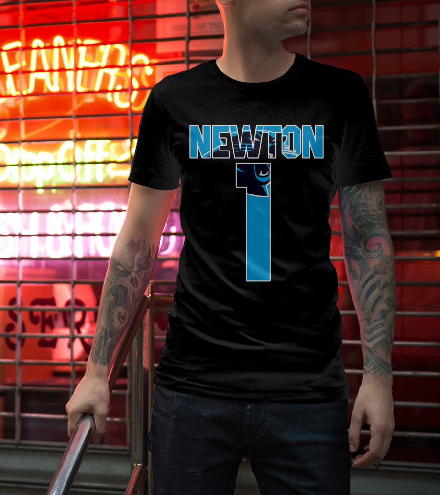 Newton Panthers Number 1 T-Shirt