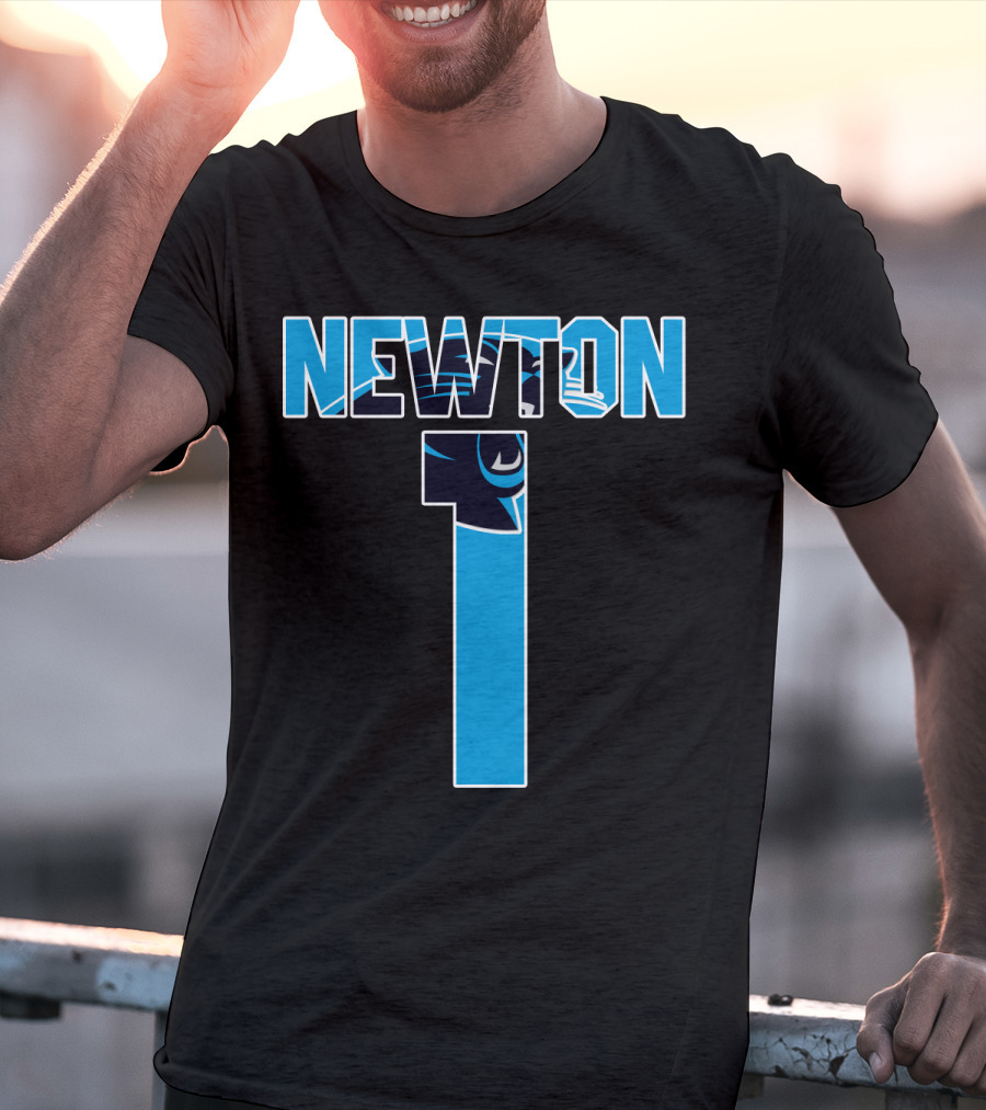 Newton Panthers Number 1 T-Shirt