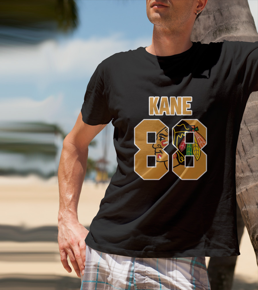 Patrick Kane 88 Chicago Blackhawks NHL Iconic Jersey T-Shirt