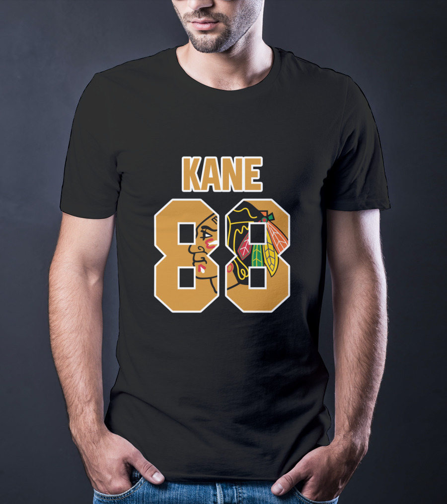 Patrick Kane 88 Chicago Blackhawks NHL Iconic Jersey T-Shirt