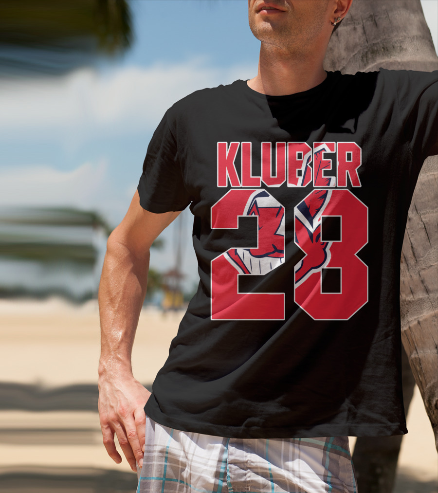 Corey Kluber 28 Cleveland Indians T-Shirt