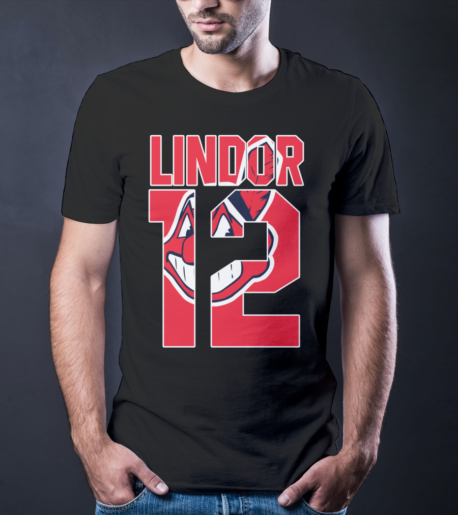 Lindor 12 Cleveland Indians T-Shirt