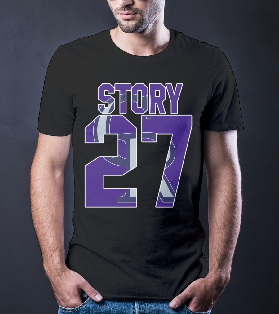 Colorado Rockies Story 27 Player Number T-Shirt