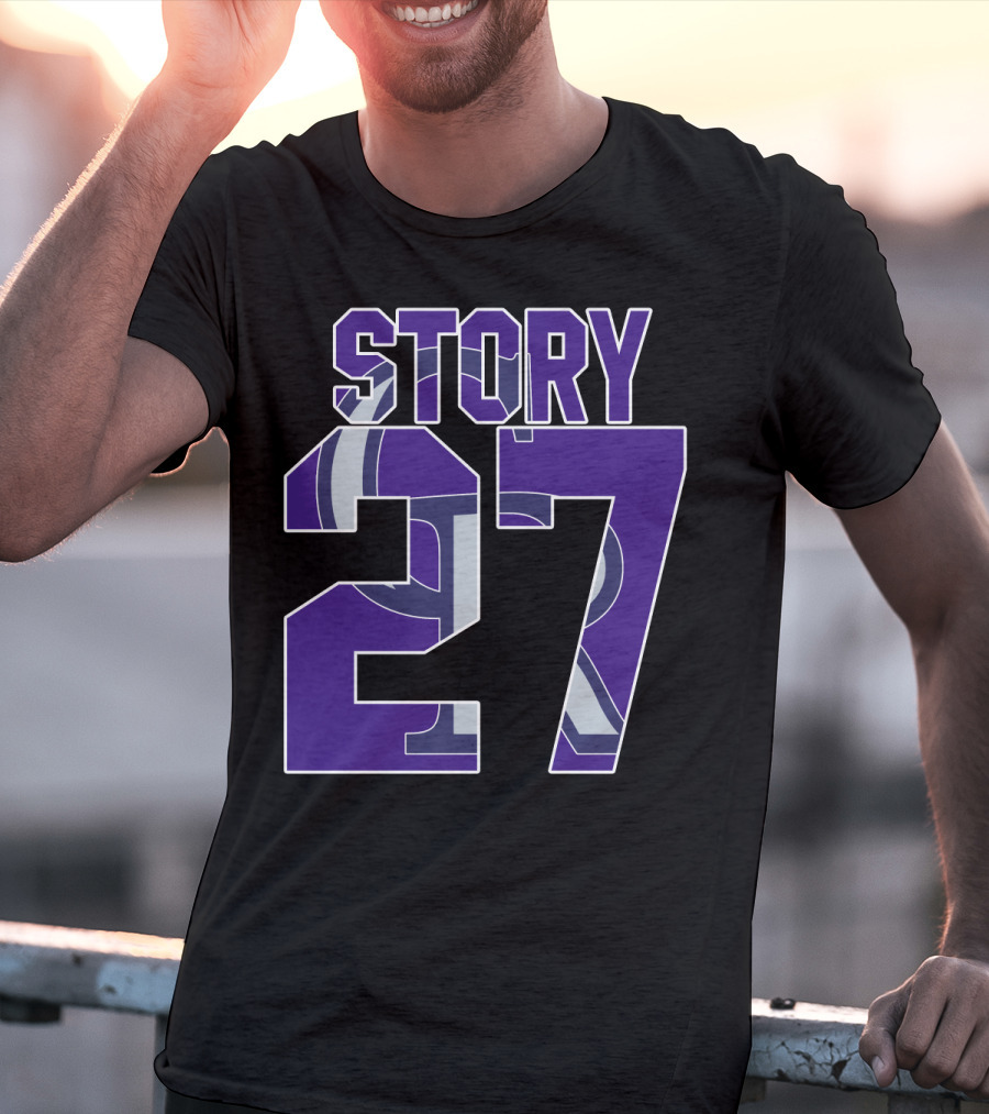 Colorado Rockies Story 27 Player Number T-Shirt