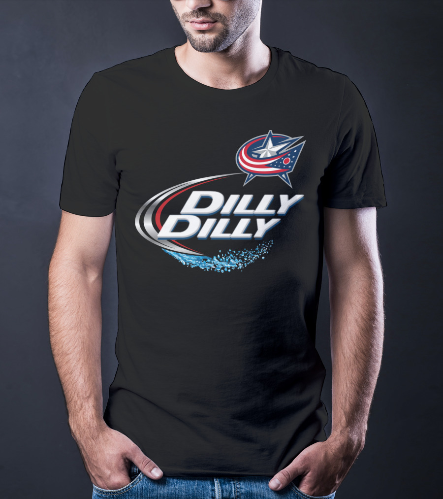 Columbus Blue Jackets Dilly Dilly Fan NHL Hockey T-Shirt