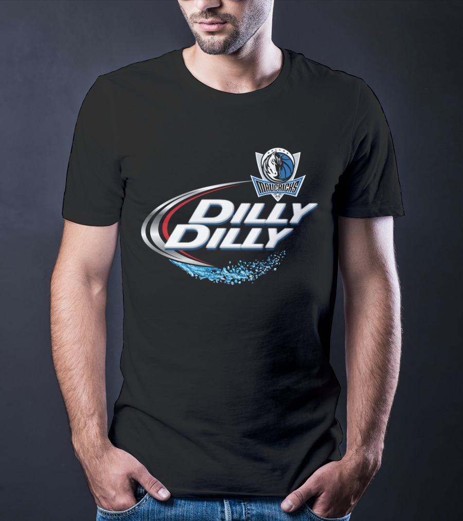 Dallas Mavericks Dilly Dilly Mavericks Fans Official Team Logo Celebration T-Shirt