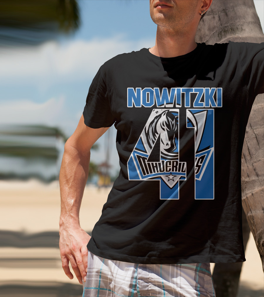 Nowitzki 41 Mavericks T-Shirt