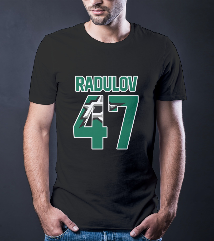 Dallas Stars Radulov 47 NHL Hockey Jersey Number T-Shirt