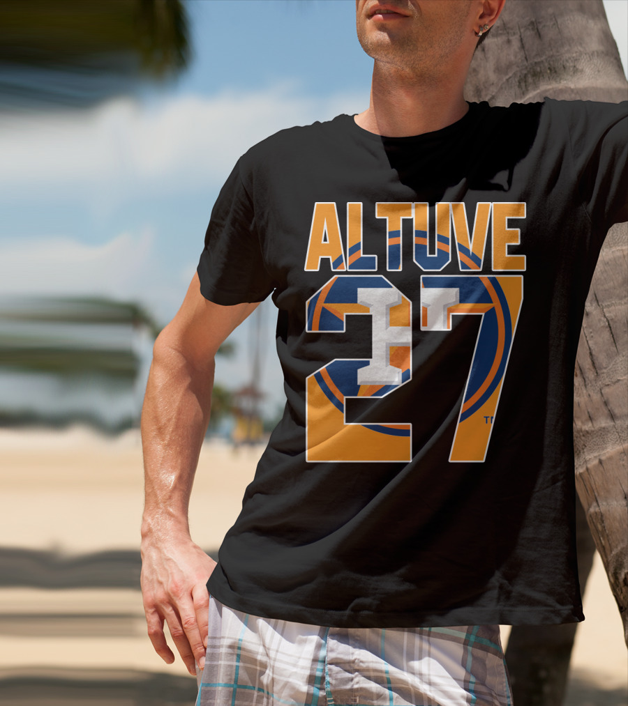 Altuve 27 Houston Astros Baseball T-Shirt