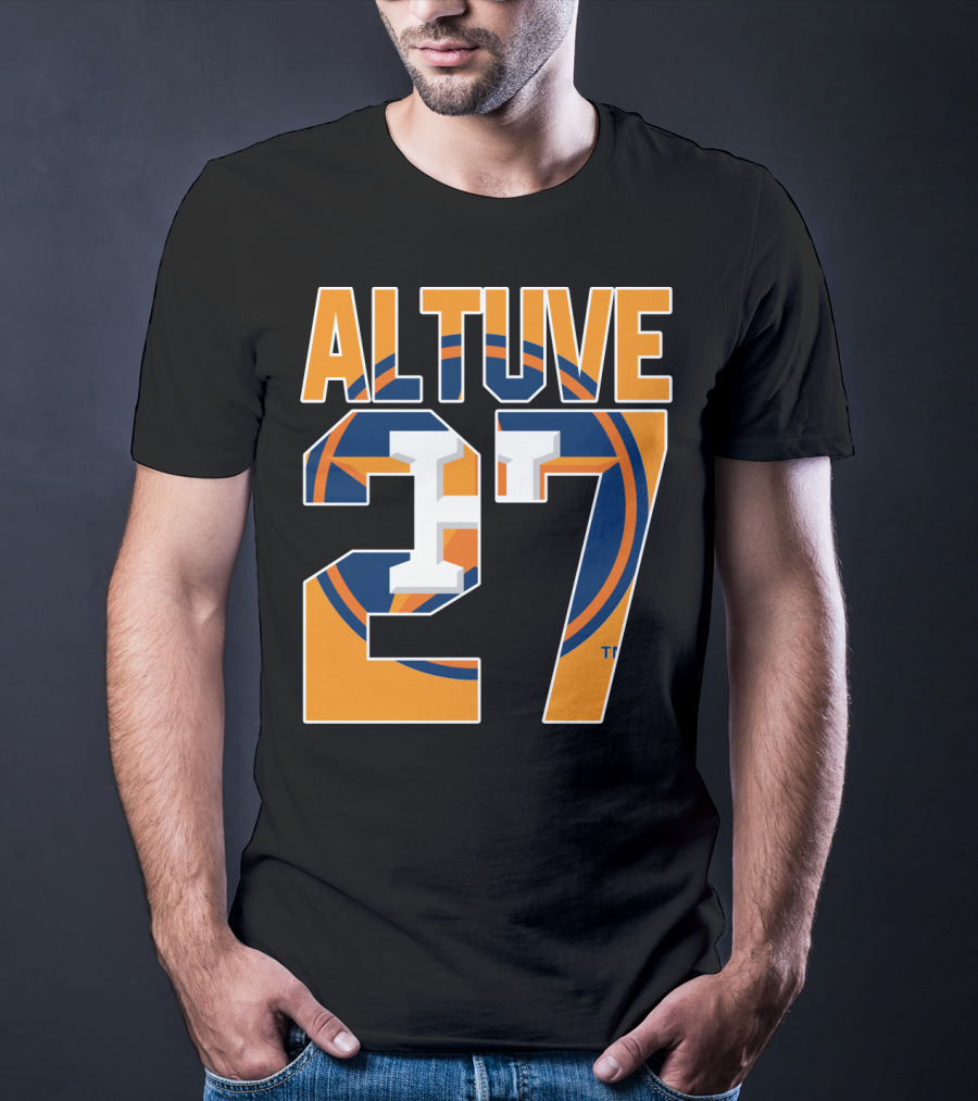 Altuve 27 Houston Astros Baseball T-Shirt