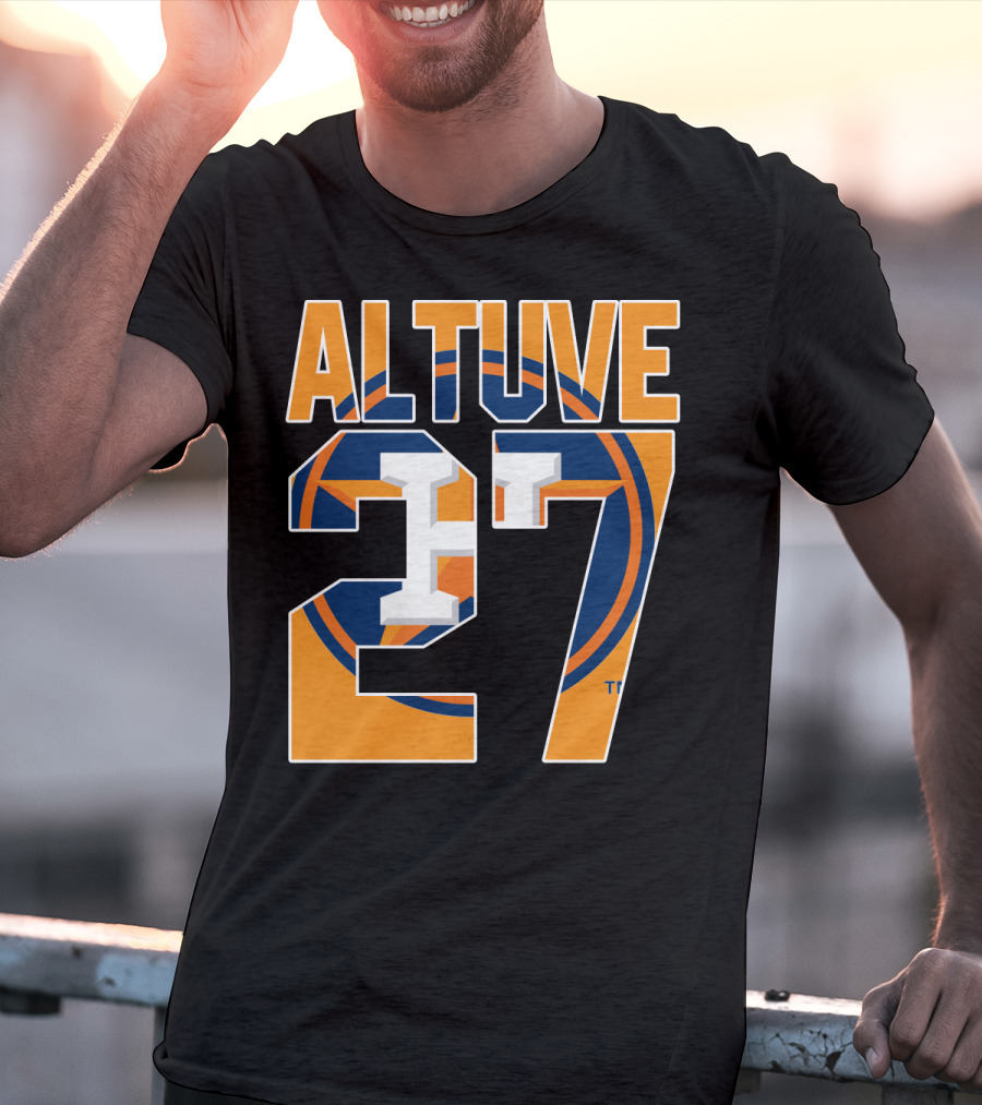 Altuve 27 Houston Astros Baseball T-Shirt