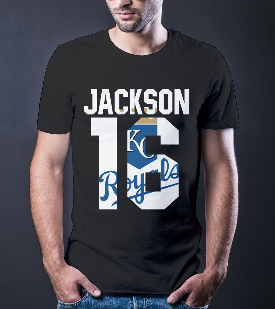 Kansas City Royals Jackson 16 KC T-Shirt