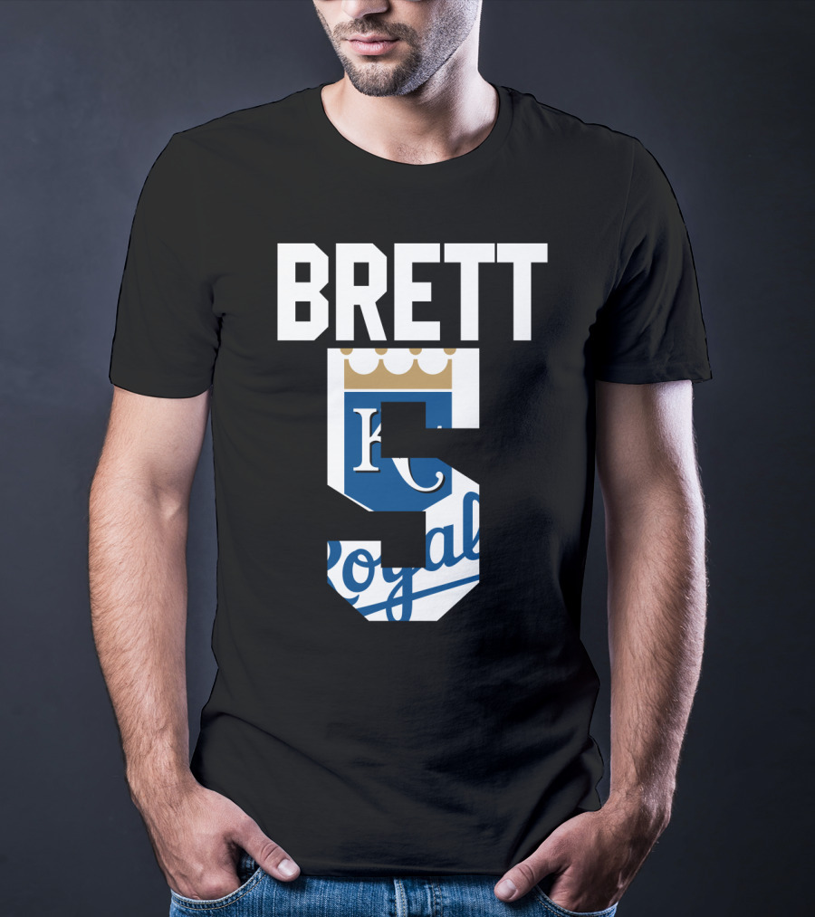 George Brett Kansas City Royals Number 5 KC Royals T-Shirt