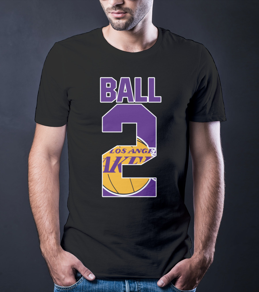 Los Angeles Lakers Lonzo Ball 2 T-Shirt