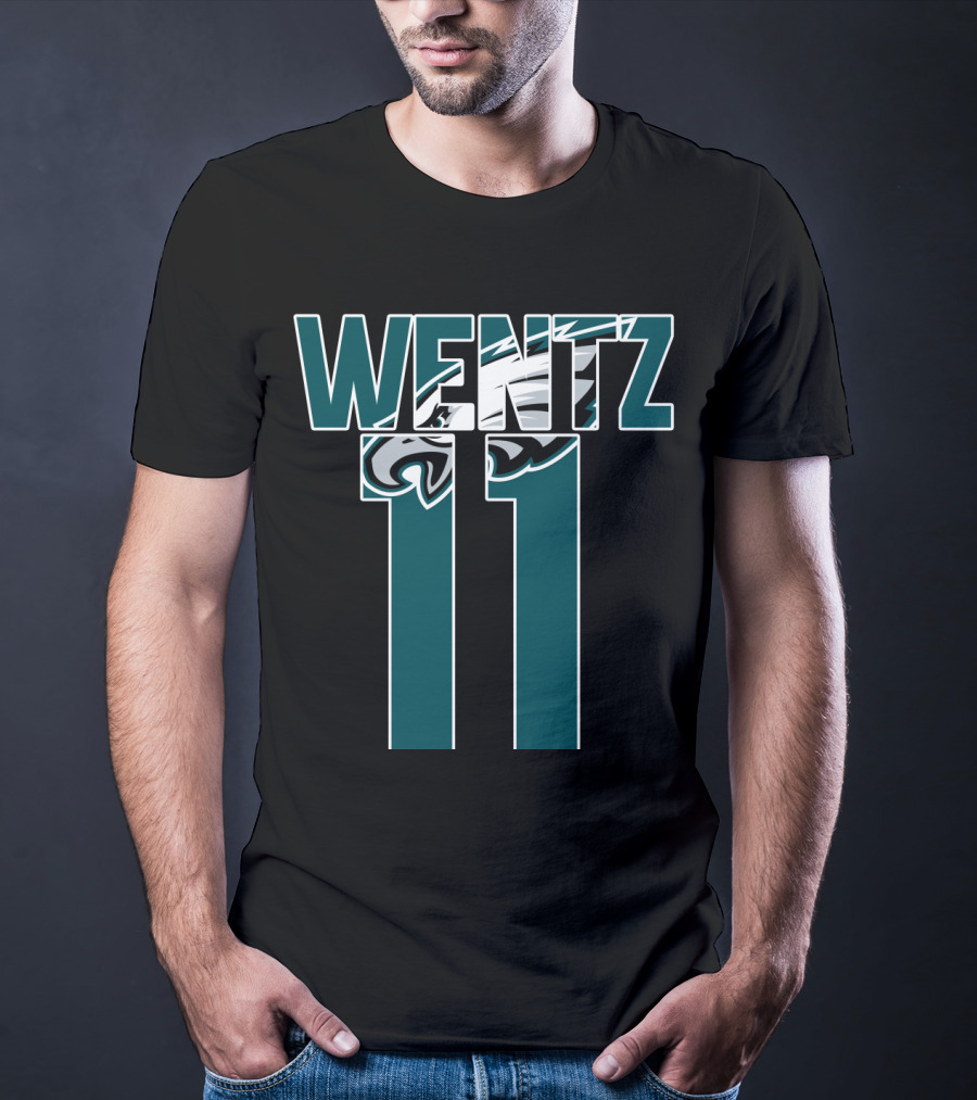 Wentz 11 Philadelphia Eagles T-Shirt