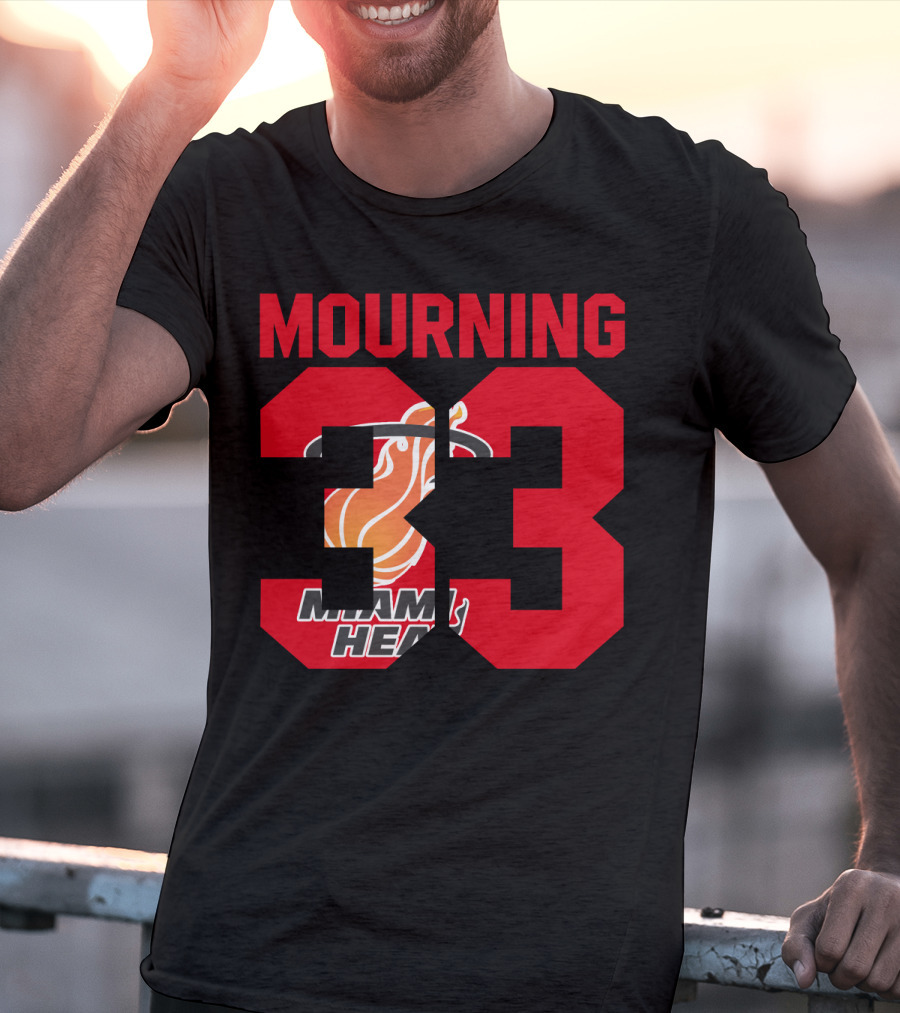 Mourning 33 Miami Heat T-Shirt