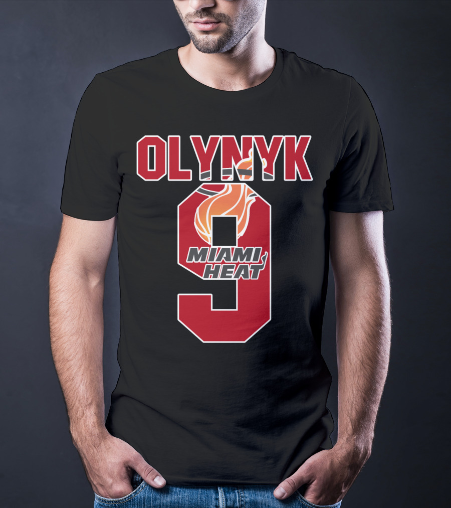 Olynyk 9 Miami Heat T-Shirt