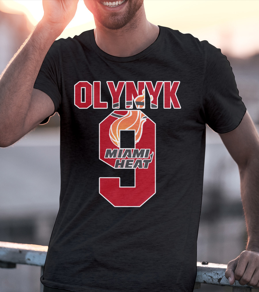 Olynyk 9 Miami Heat T-Shirt