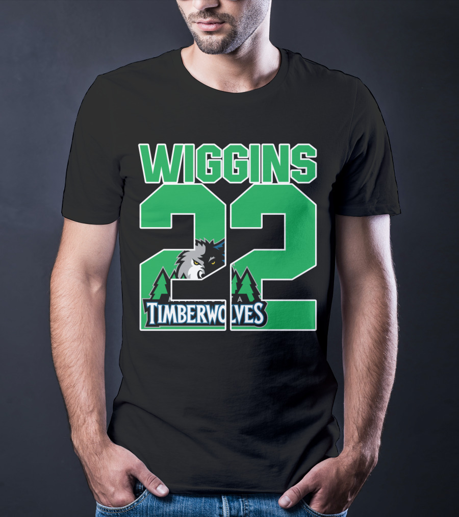 Wiggins 22 Minnesota Timberwolves T-Shirt