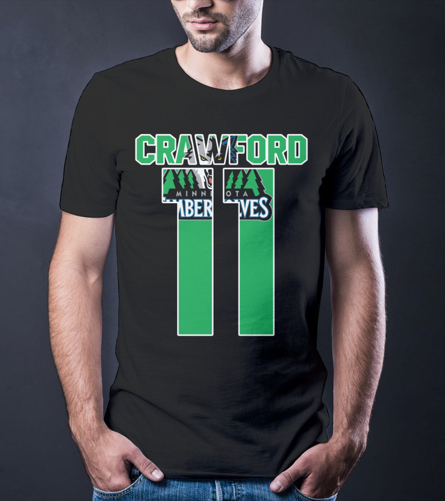 Crawford 11 Minnesota Timberwolves T-Shirt