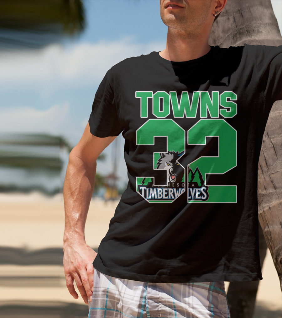 Minnesota Timberwolves Karl Anthony Towns T-Shirt