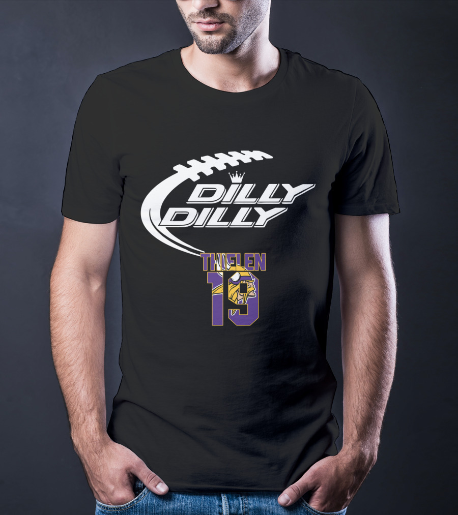 Dilly Dilly Minnesota Vikings Adam Thielen 19 Football T-Shirt