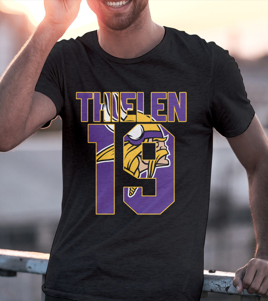 Thielen 19 Minnesota Vikings Jersey T-Shirt