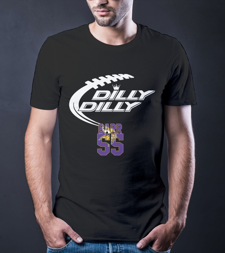 Minnesota Vikings Dilly Dilly Anthony Barr 55 Football T-Shirt