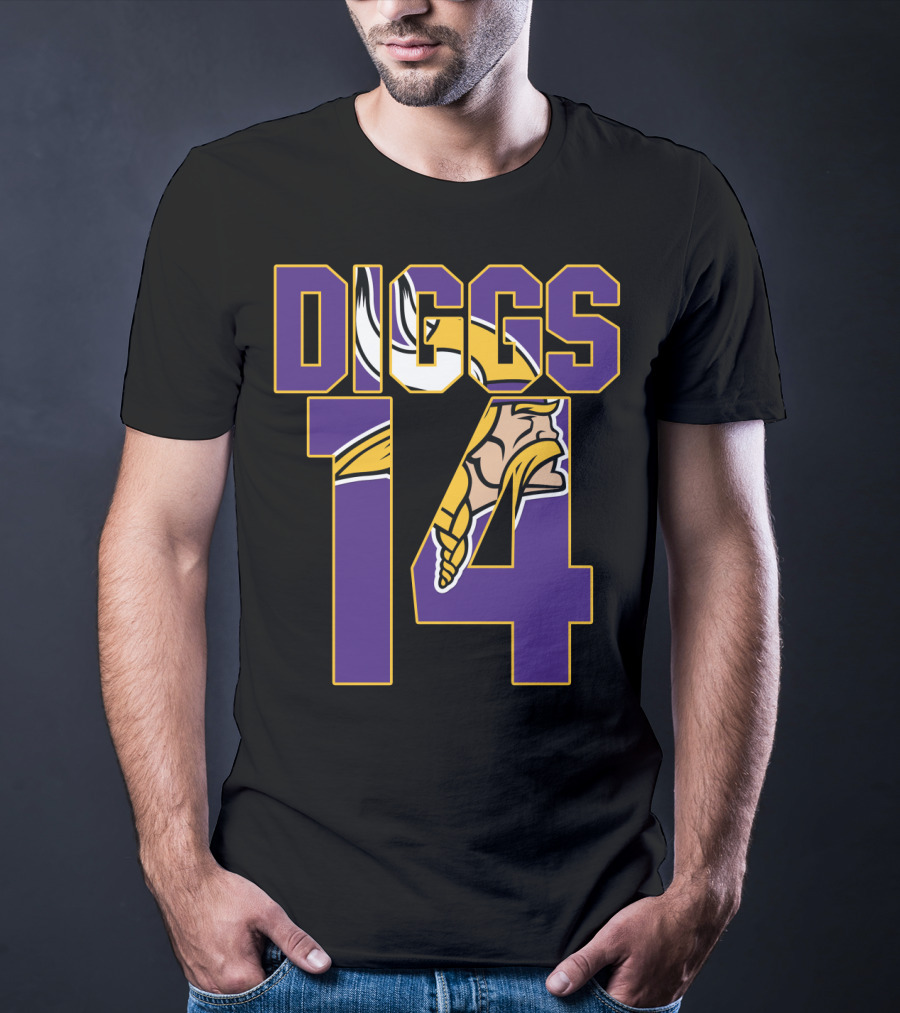 Minnesota Vikings Stefon Diggs 14 Jersey T-Shirt