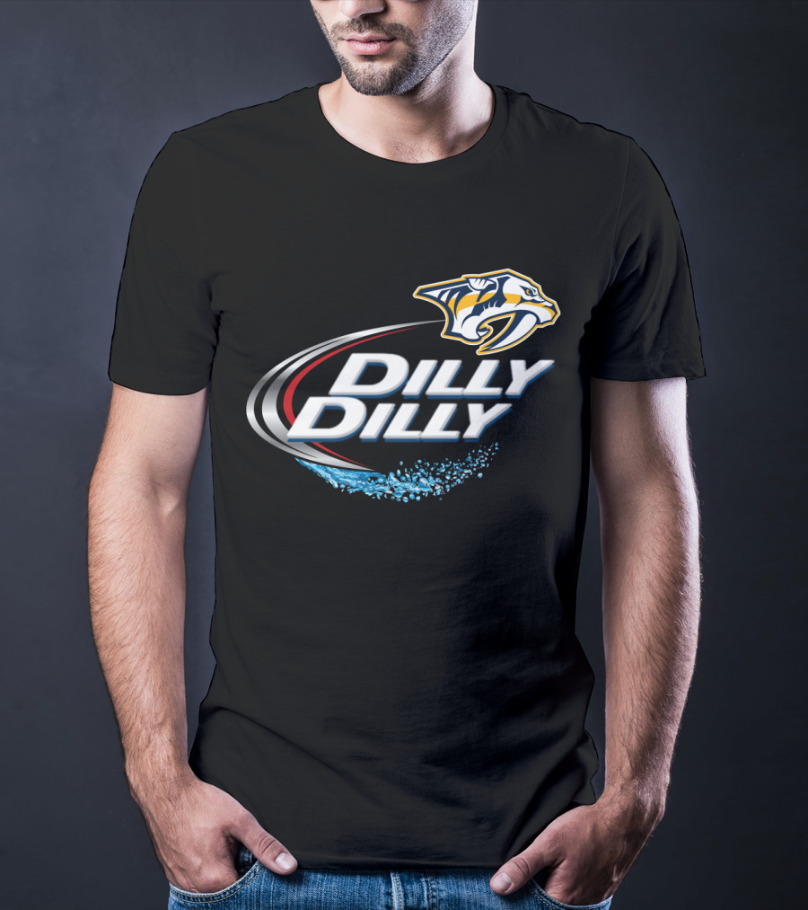 Nashville Predators Dilly Dilly Logo For NHL Fan T-Shirt