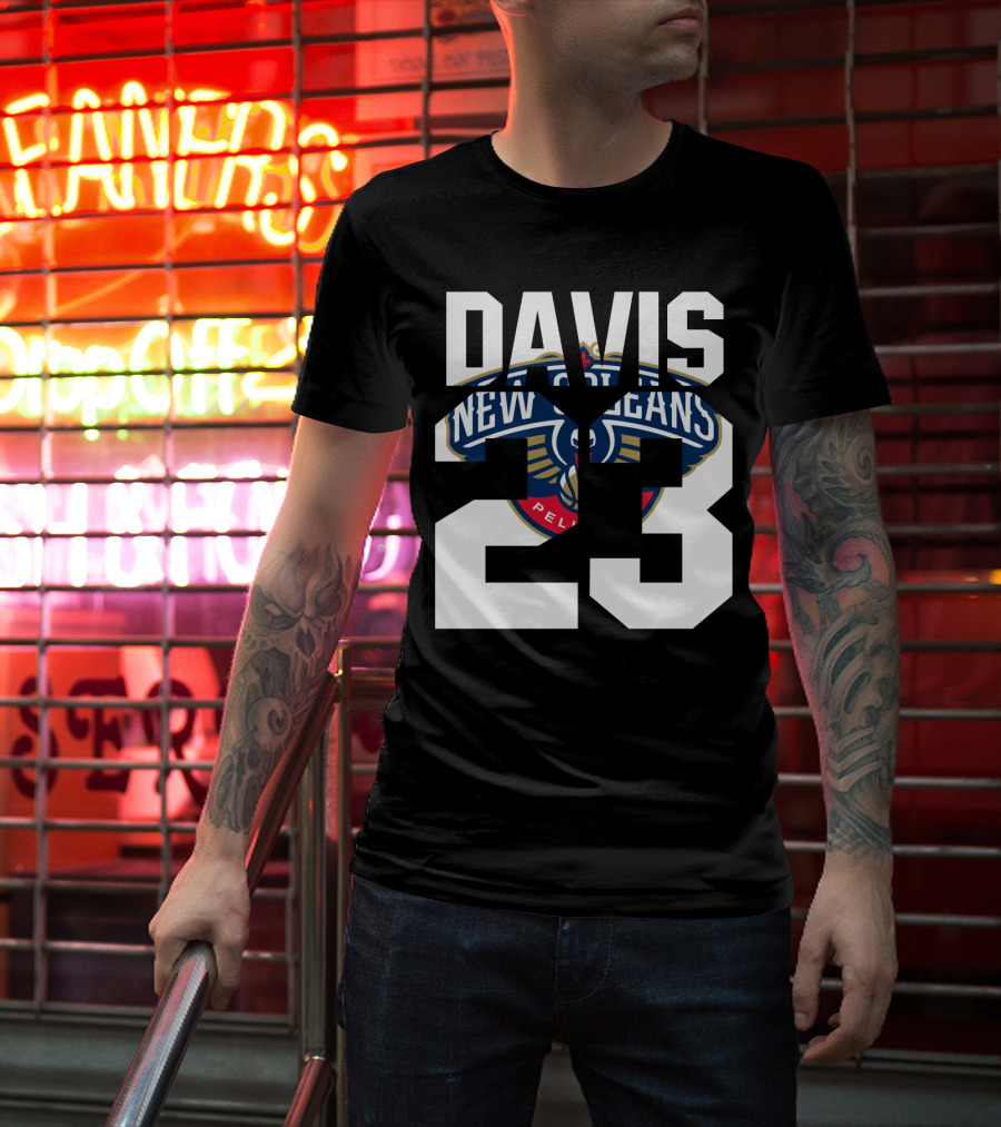 New Orleans Pelicans Anthony Davis 23 Nba T-Shirt