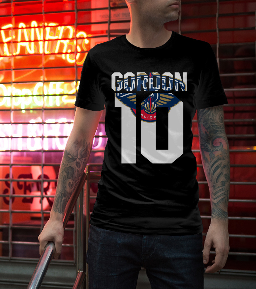 New Orleans Pelicans Eric Gordon 10 Nba Basketball T-Shirt