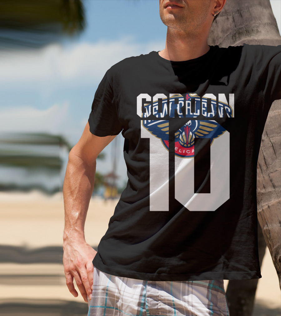 New Orleans Pelicans Eric Gordon 10 Nba Basketball T-Shirt